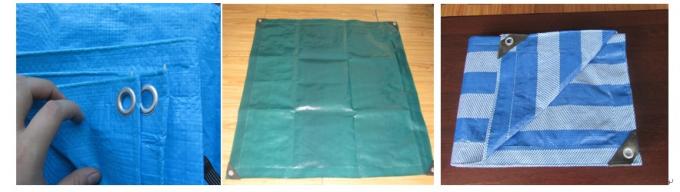 90gs-170gsm blue/ white/red stripe airfreight pe tarpaulin,packing material