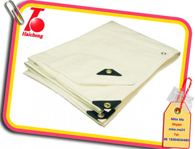 5' X 7' Heavy Duty Premium silver white Poly Tarp, Truck Tarps,Valance Tarps
