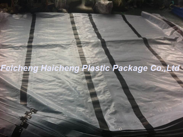 170gsm relief tent tarpaulin sheet for UN with personality print logo