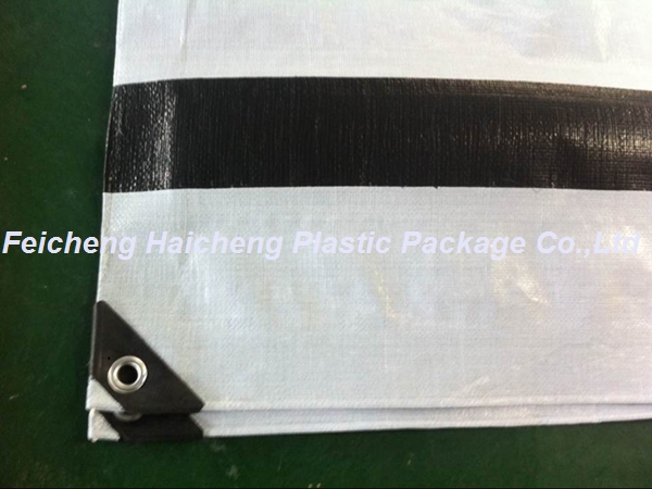 170gsm relief tent tarpaulin sheet for UN with personality print logo