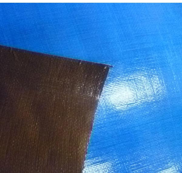 BROWN / BLUE REVERSIBLE WOODPILE TARP