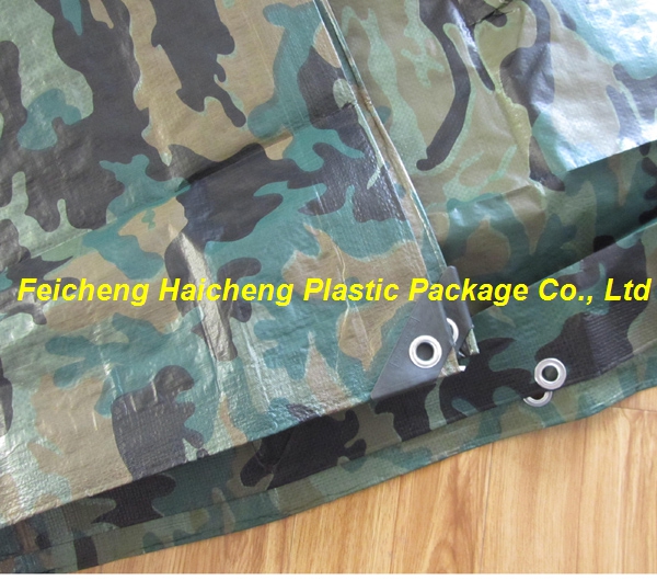 Camouflage Poly Tarps