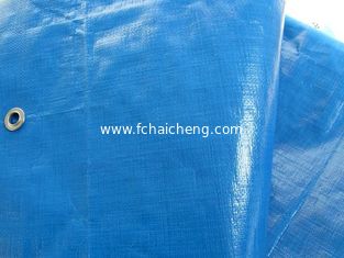 1.5*6m  wood tarp with eyelets and rope reinforced