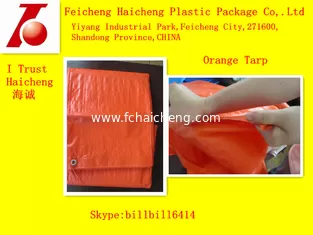orange tarp direct sale wholesale supplier