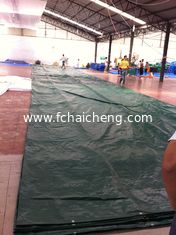big size 50*40m tarpaulins used to cover kaolin and grain etc.