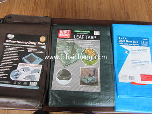 light-duty medium-duty and heavy-duty pe tarps in super market