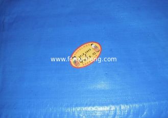 Blue/silver laminated heavy duty pe tarpaulin fabric