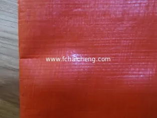 red color poly tarp for wedding