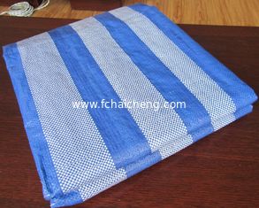 90gsm white-blue pe tarpauiln ,hdpe woven fabric