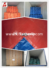 orange/blue 190g heavy duty eyelets pe tarpaulin