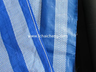 Stripe Color Plastic PE Tarpaulin Cover