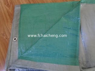 PE TARPAULIN 1000D,10X10 MESH WITH BOTH SIDES LAMINATION 0.03MM