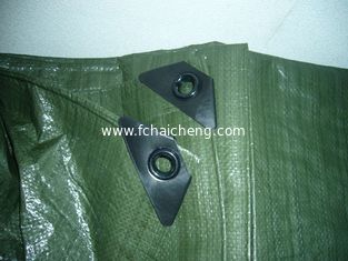 waterproof woven fabric tarpaulin with plastic eyelets,HDPE plastic fabric tarpaulin sheet