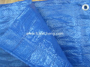63GSM blue colour Pe tarpaulin 1.8x3.4m