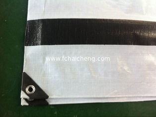 170gsm relief tent tarpaulin sheet for UN with personality print logo