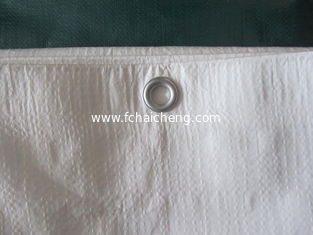 300gsm white color finished poly tarp 2 x 3m