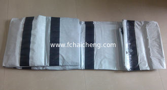 190gsm white color relief  HDPE tarpaulin for temporary shelter