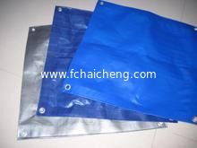 190gsm finished blue/white tarpaulin tarp ready mede product