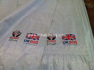 Customized Logo Printed Square Hay Tarps