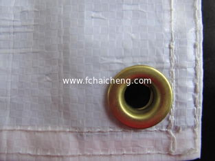 brass eyelets sewn poly tarp,  tarps, plastic tarpaulin