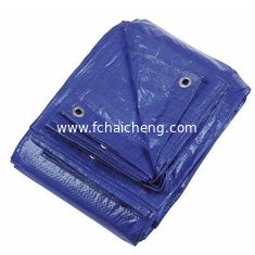 blue color all purpose weatherproof protective cover industrial tarp