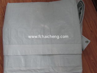 white color 190gsm Refugees tarpaulin, plastic tarpaullin sheet