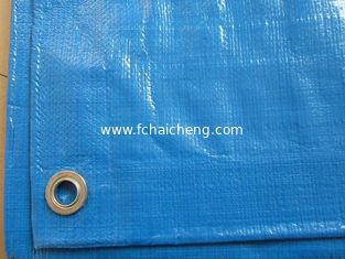 180gsm blue/white ready made tarps PE tarps waterproof PE tarpaulin plastic sheet