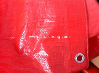 high quality orange waterproof pe tarpaulin sheet used for covering,woven plastic tarpaulin
