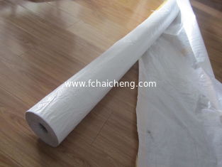 logo printed lumber wrap pe tarpaulin fabric