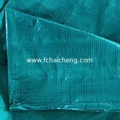1.5x100m green color pe tarpaulin lona roll with aluminum eyelet for Argentina market