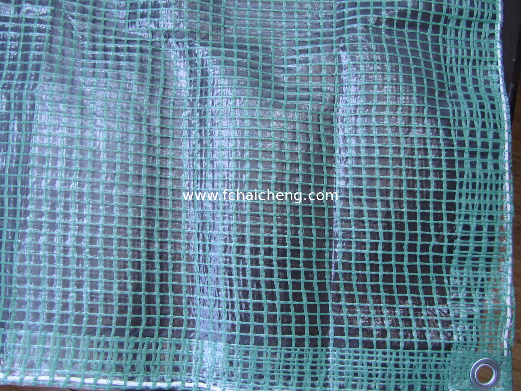 6'*10' poly mesh tarps for windbreak screen .pe sun shade mesh tarps