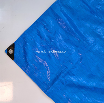 100gsm waterproof multi purpose cover blue pe tarpaulin poly tarps 20x30ft