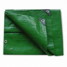 green color pe tarpaulin for hay tarps and trailer cover