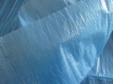 Thin Blue PE Tarpaulin Sheet for Yard Cover