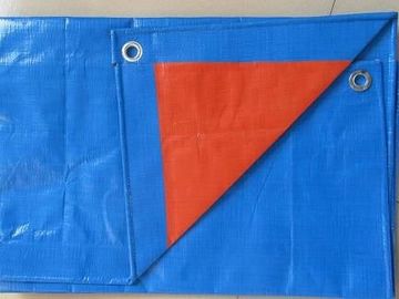 12ft*12ft 200g blue/orange HDPE wowen fabric truck cover