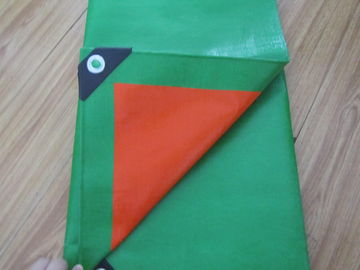 360gsm green/orange extra heavy duty tarpaulin