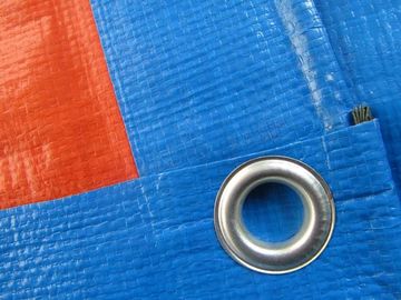 aluminum eyelets and pp rope ready made tarpaulin sheet