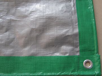 green color waterproof and UV treatment HDPE TARPAULIN SHEET