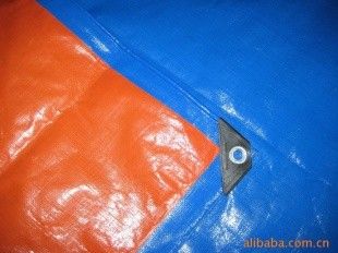 ready made with eyelet and pp rope ,temporary shelter pe tarpaulin sheet