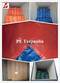 orange/blue 190g heavy duty eyelets pe tarpaulin