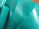 165gsm pe virgin green tarpaulin with polythene coating