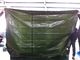 green color 160gsm HDPE woven fabric waterproof PE tarpaulin