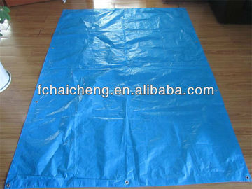 pe tarpaulin with rope and eyelet,various of colors plastic sheets