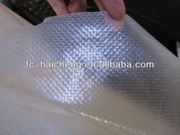 uv resistant plastic greenhouse tarpaulin, PE transparent fabric to cover cherry orchards