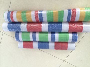 80gsm striped rain fly pe tarpaulin