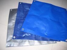 190gsm finished blue/white tarpaulin tarp ready mede product
