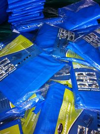 different size blue color 6mil poly tarp