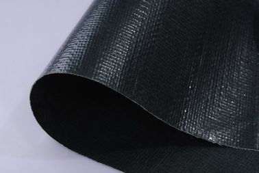 waterproof woven PE sheet lamination blace color P.E. tarpaulin