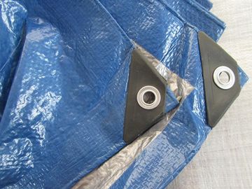 blue color all purpose weatherproof protective cover industrial tarp