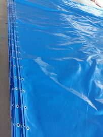 reinforced eyelets tarpaulin PE tarpaulin  truck cover